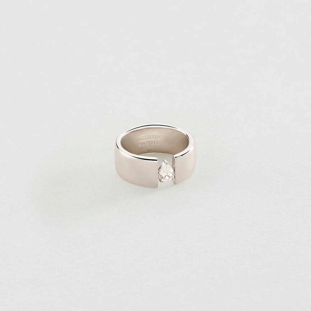 Bague Large JADE 1 Bague Large JADE