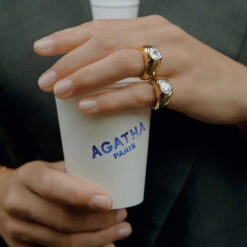 Bague Large VICTOIRE 8 Bague Large VICTOIRE -Agatha.fr Boutique 02280063 157 52 M3