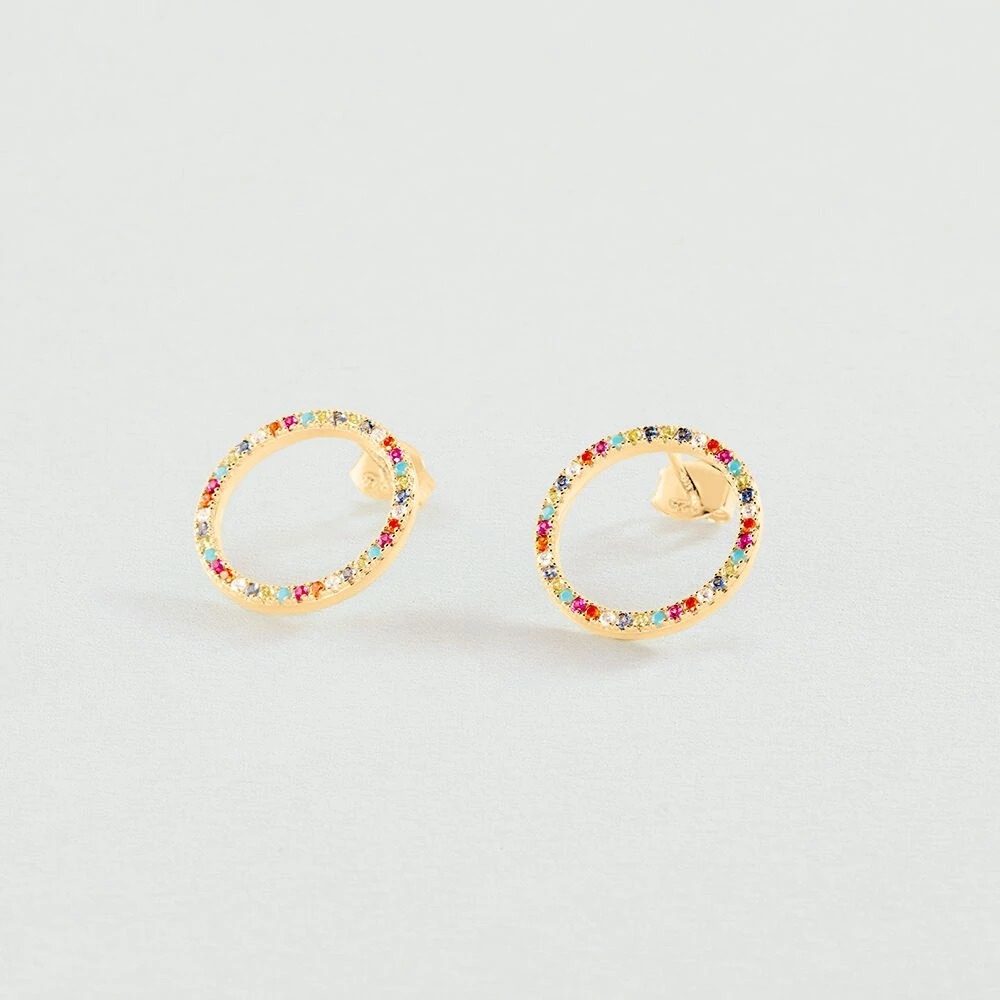 Boucles D'oreilles Pendantes RAINBOW 1 Boucles D'oreilles Pendantes RAINBOW