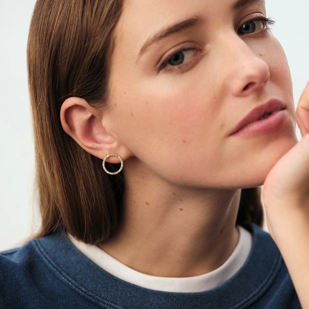 Boucles D'oreilles Pendantes RAINBOW 2 Boucles D'oreilles Pendantes RAINBOW – Image 2