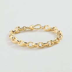 Bracelet Souple MAILLE MARTELÉE