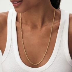 Sautoir CHAÎNE CORDE 9 Sautoir CHAÎNE CORDE -Agatha.fr Boutique 02680231 157 TU M1