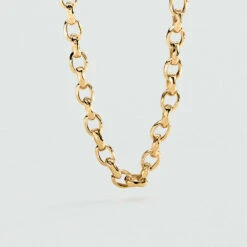 Collier Ras Du Cou MAILLE MARTELÉE