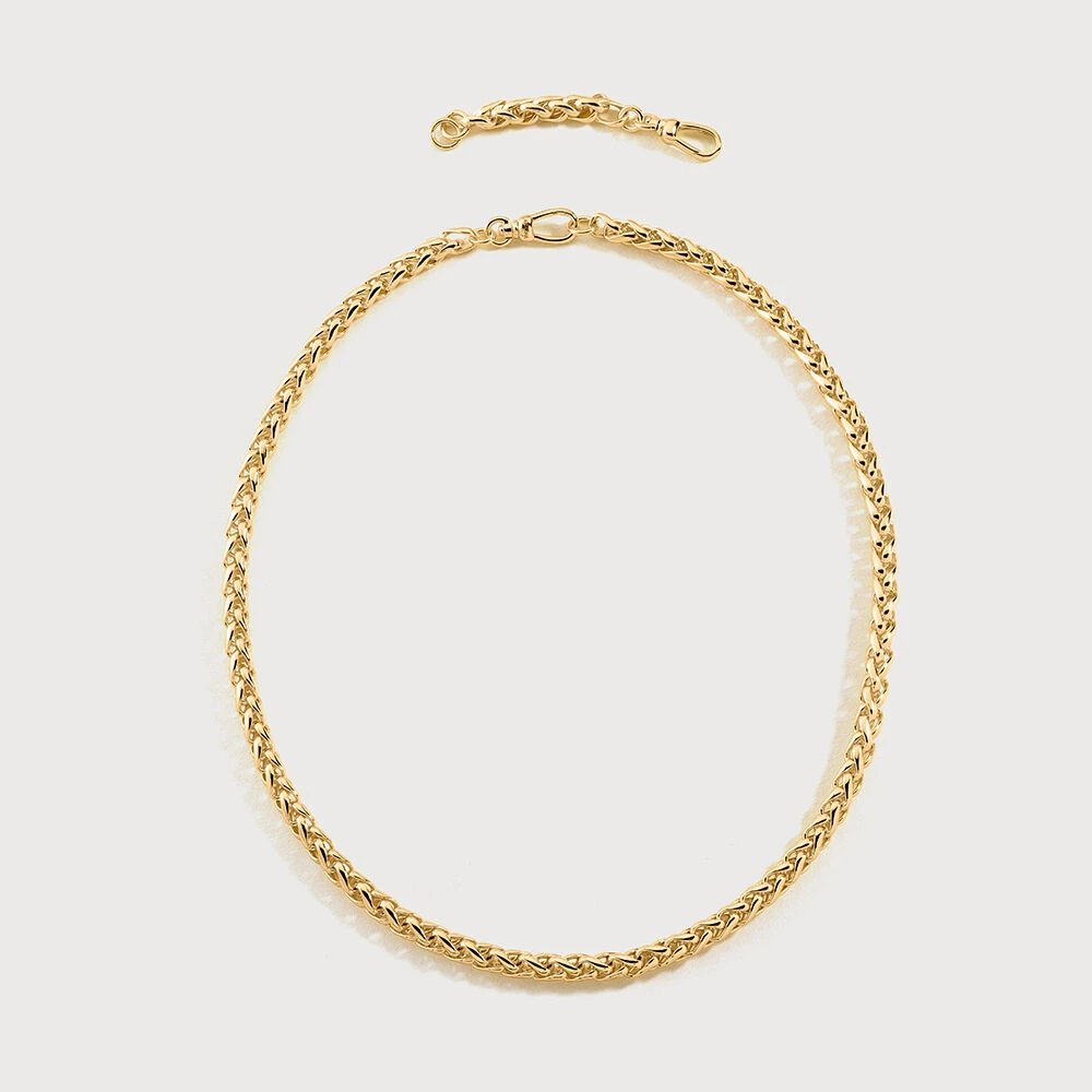 Collier Ras Du Cou MAILLE PALMIER 4 Collier Ras Du Cou MAILLE PALMIER – Image 4