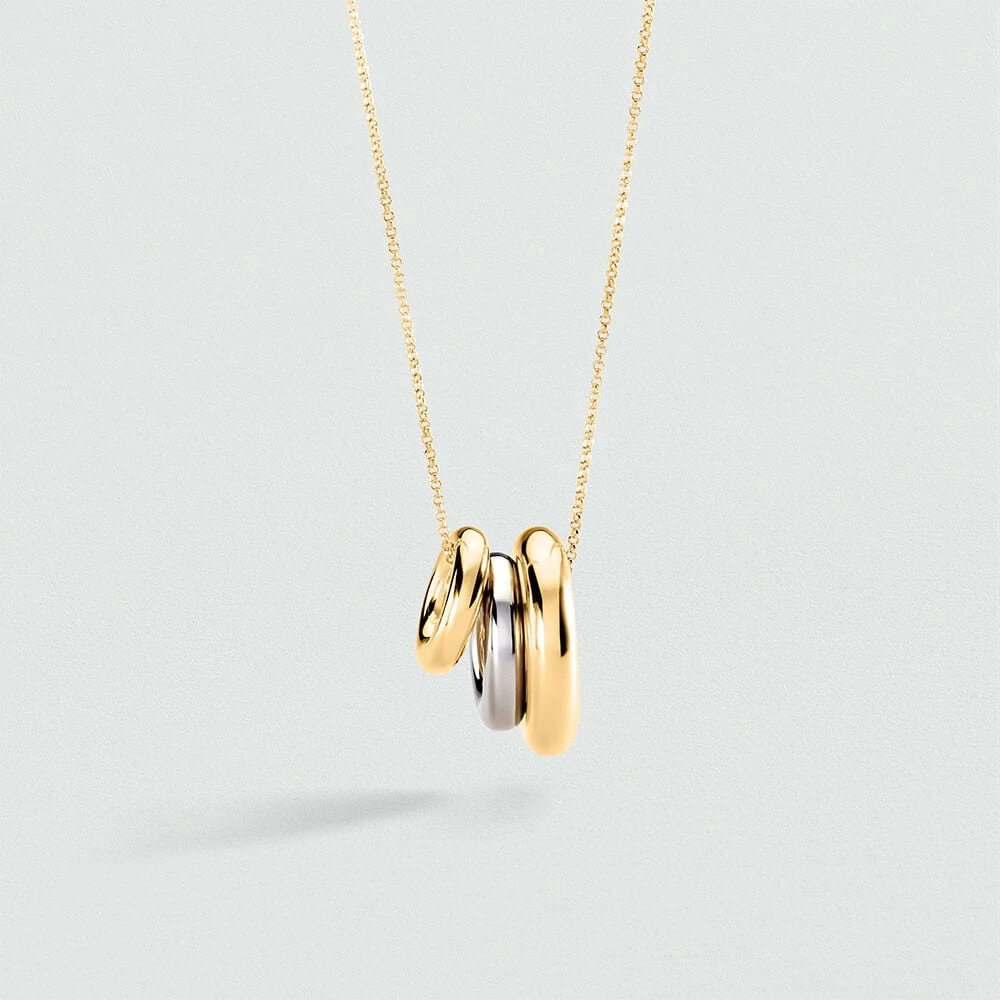 Collier Mi-long TRIJONC 1 Collier Mi-long TRIJONC