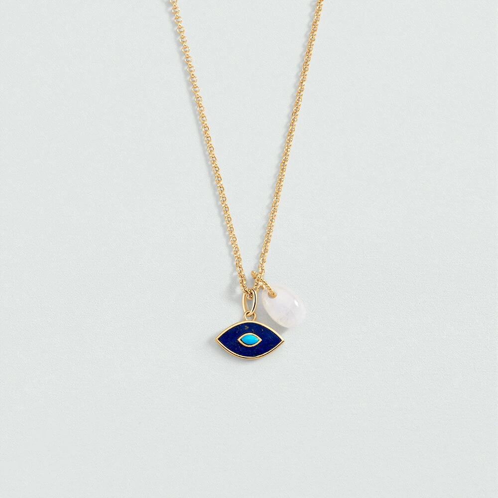 Pendentif ŒIL LAPIS LAZULI 3 Pendentif ŒIL LAPIS LAZULI – Image 3