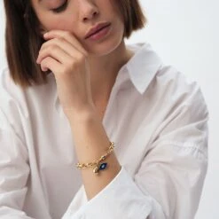 Pendentif ŒIL LAPIS LAZULI 11 Pendentif ŒIL LAPIS LAZULI -Agatha.fr Boutique 02880063 109 TU M2