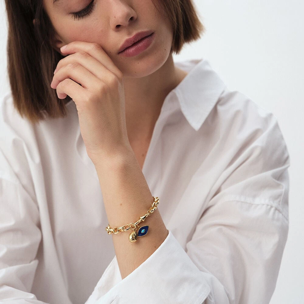 Pendentif ŒIL LAPIS LAZULI 5 Pendentif ŒIL LAPIS LAZULI – Image 5