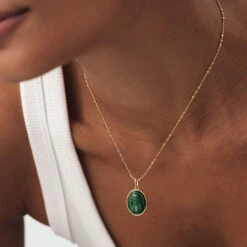 Pendentif SCARABÉ MALACHITE -Agatha.fr Boutique 02880065 658 TU M1