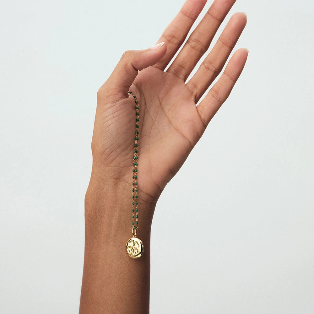 Pendentif MEDAILLON TRÈFLE 4 Pendentif MEDAILLON TRÈFLE – Image 4