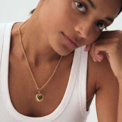 Pendentif MÉDAILLE CŒUR 13 Pendentif MÉDAILLE CŒUR -Agatha.fr Boutique 02880068 157 TU M1