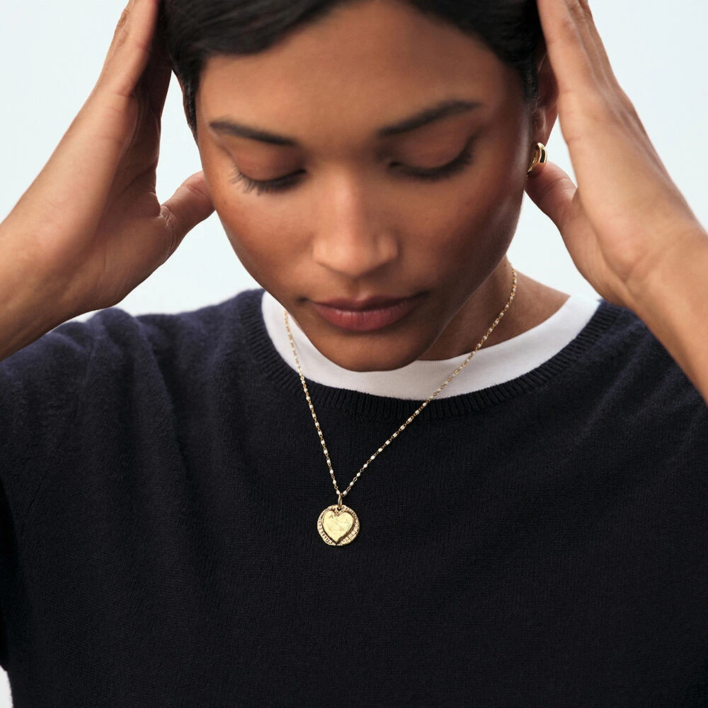 Pendentif MÉDAILLE CŒUR 6 Pendentif MÉDAILLE CŒUR – Image 6