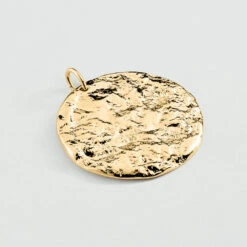 Pendentif MÉDAILLE MARTELÉE